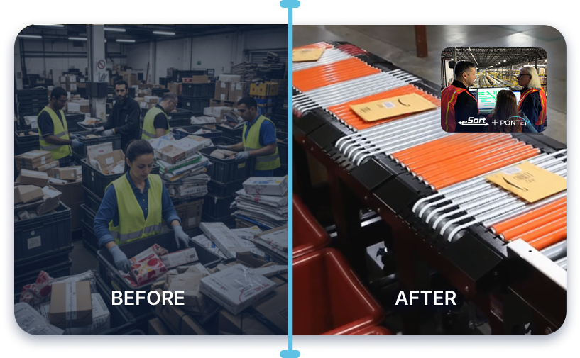 Legacy vs modernized warehouse controls and equipment
